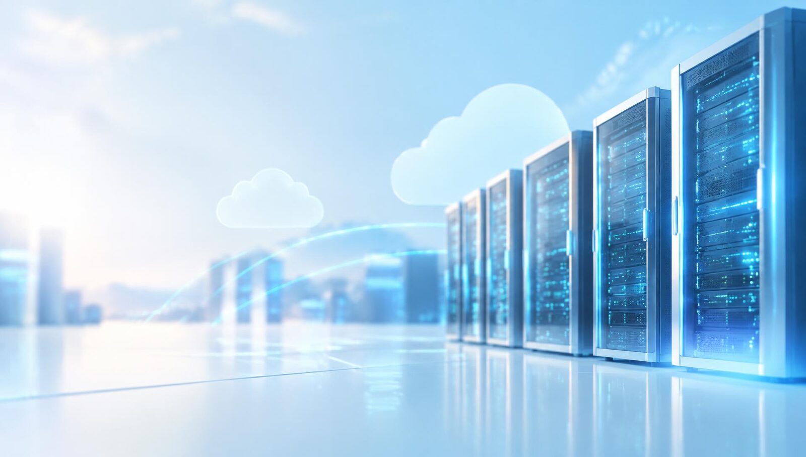 Data center com servidores de hospedagem no Brasil